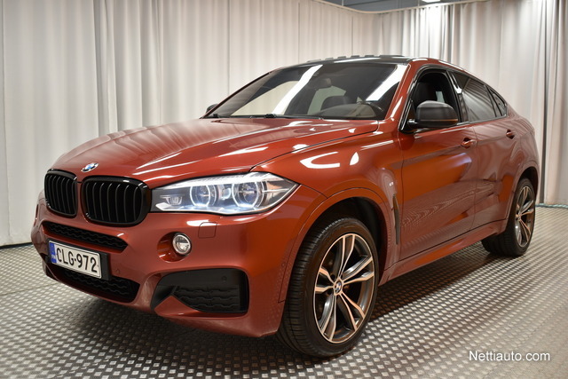 BMW X6 F16 XDrive30d A M SPORT Huippuvarusteet Digimittaristo LED