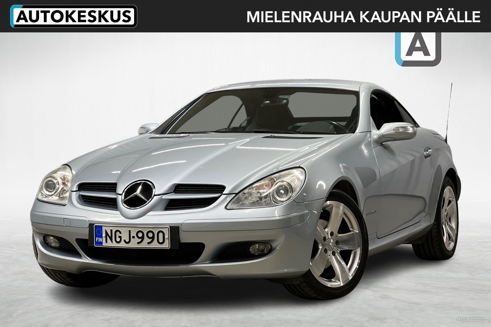 Mercedes Benz Slk Kompressor A Tyylik S Avo Kohtuu Ajom R Ll