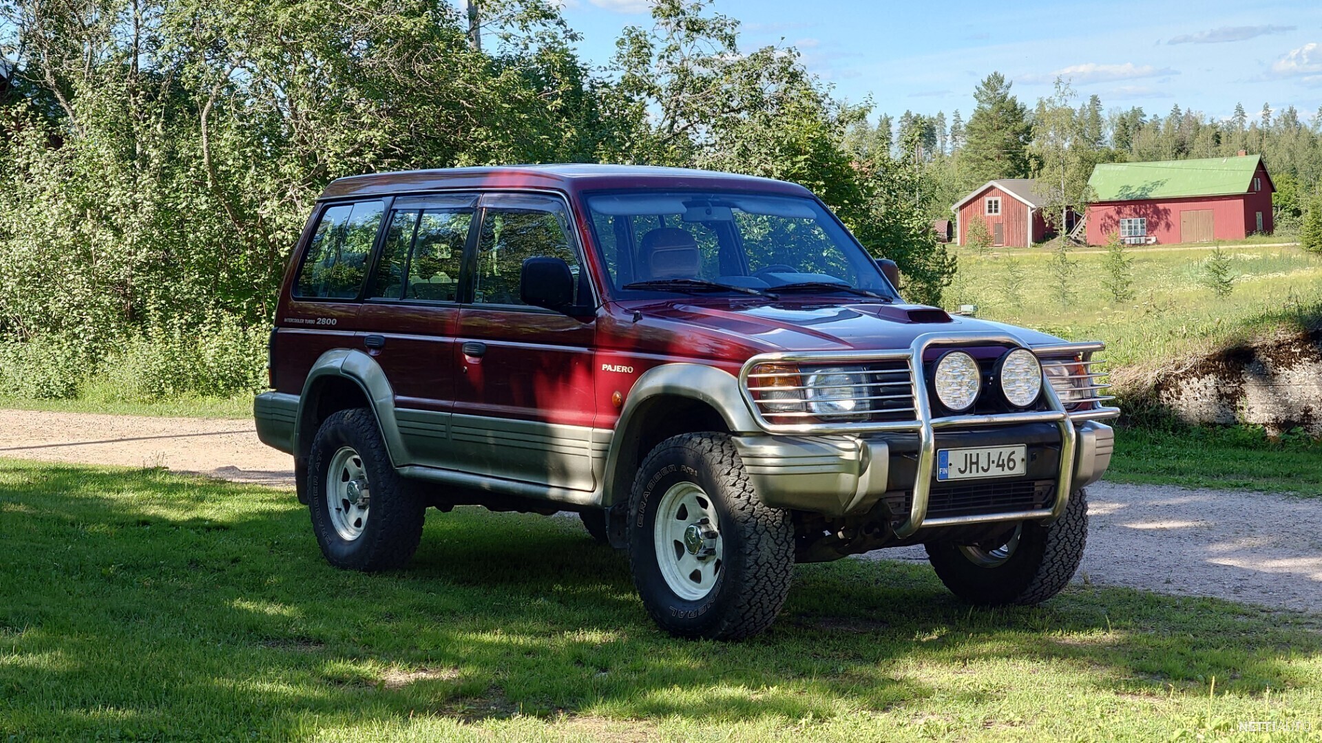 Mitsubishi Pajero 2 8TD Wagon 5d GLS Maastoauto SUV 1996 Vaihtoauto