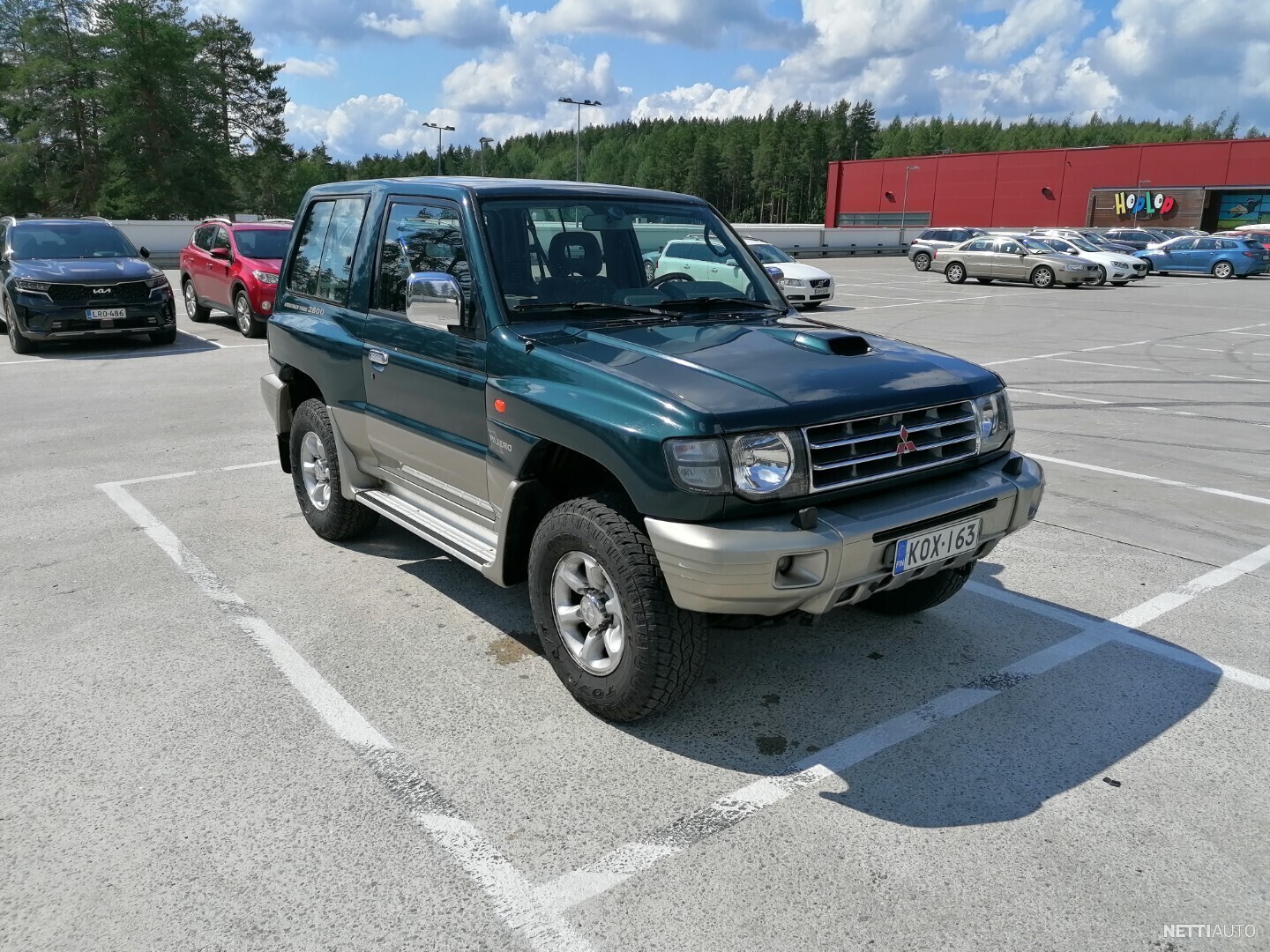 Mitsubishi Pajero 2 8TD GLS Wagon A Maastoauto SUV 1999 Vaihtoauto