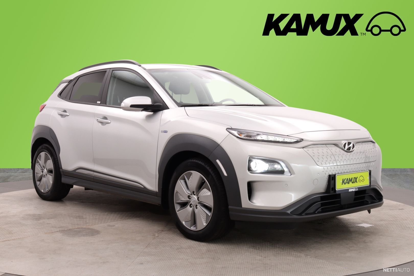 Hyundai Kona Premium Electric Kwh Hud Vaihe Lataus Adapt