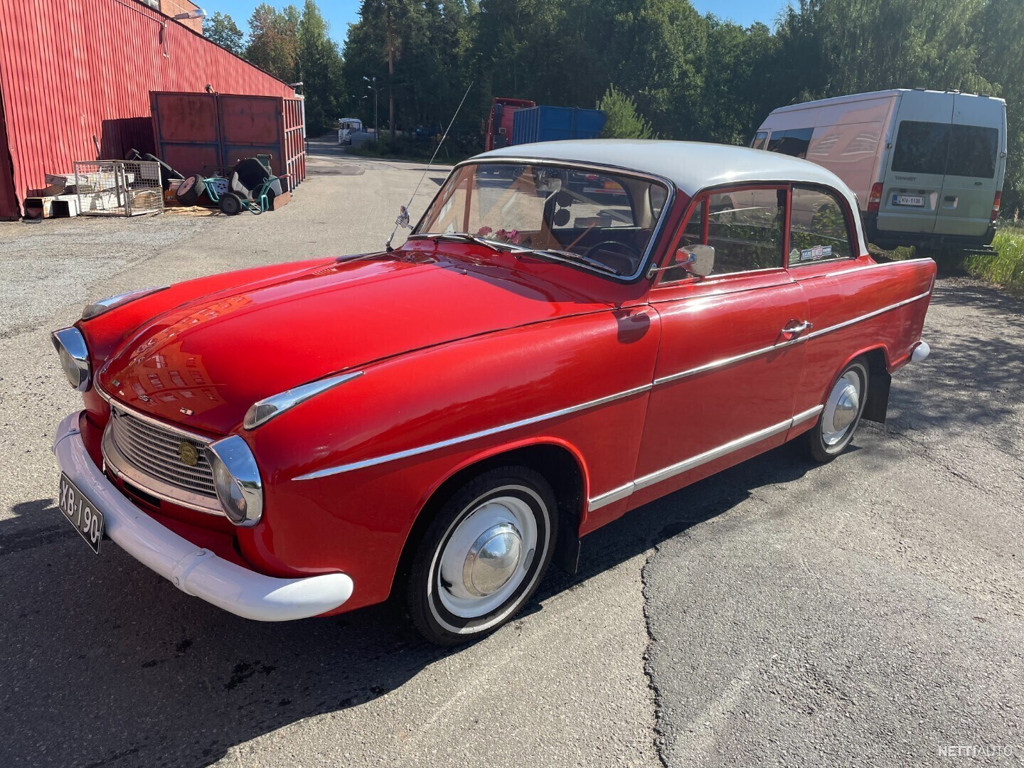 Borgward Goliath 1100 Sedan Hansa Porrasperä 1959 Vaihtoauto Nettiauto