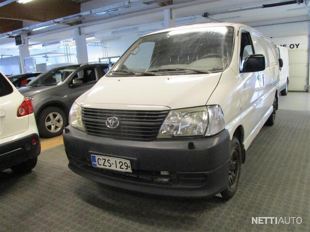 Toyota Hiace HIACE VAN 2 5TD KLH28L SBMRHW 4X4 343 2008 Vaihtoauto