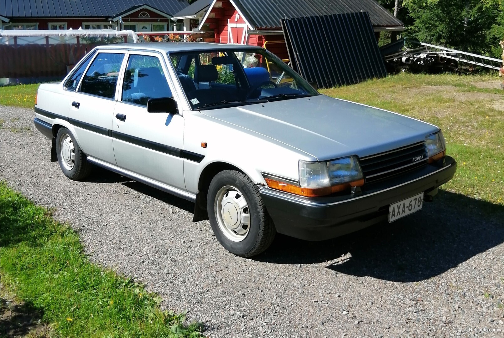 Toyota carina ii 1 6dx 4d autom porrasper 1985 vaihtoauto nettiauto