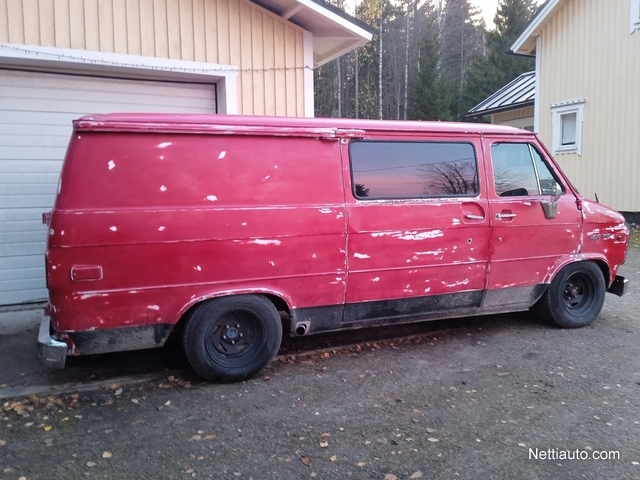 Chevrolet Chevy Van Vaihto K ytt autoon Pitk Matala 1988 