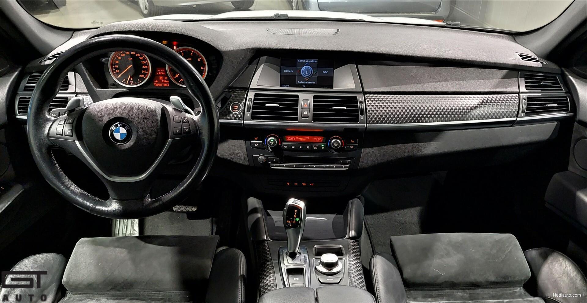 BMW X6 50i xDrive E71. Huippuvarusteet! Takanäyttö, Nahka