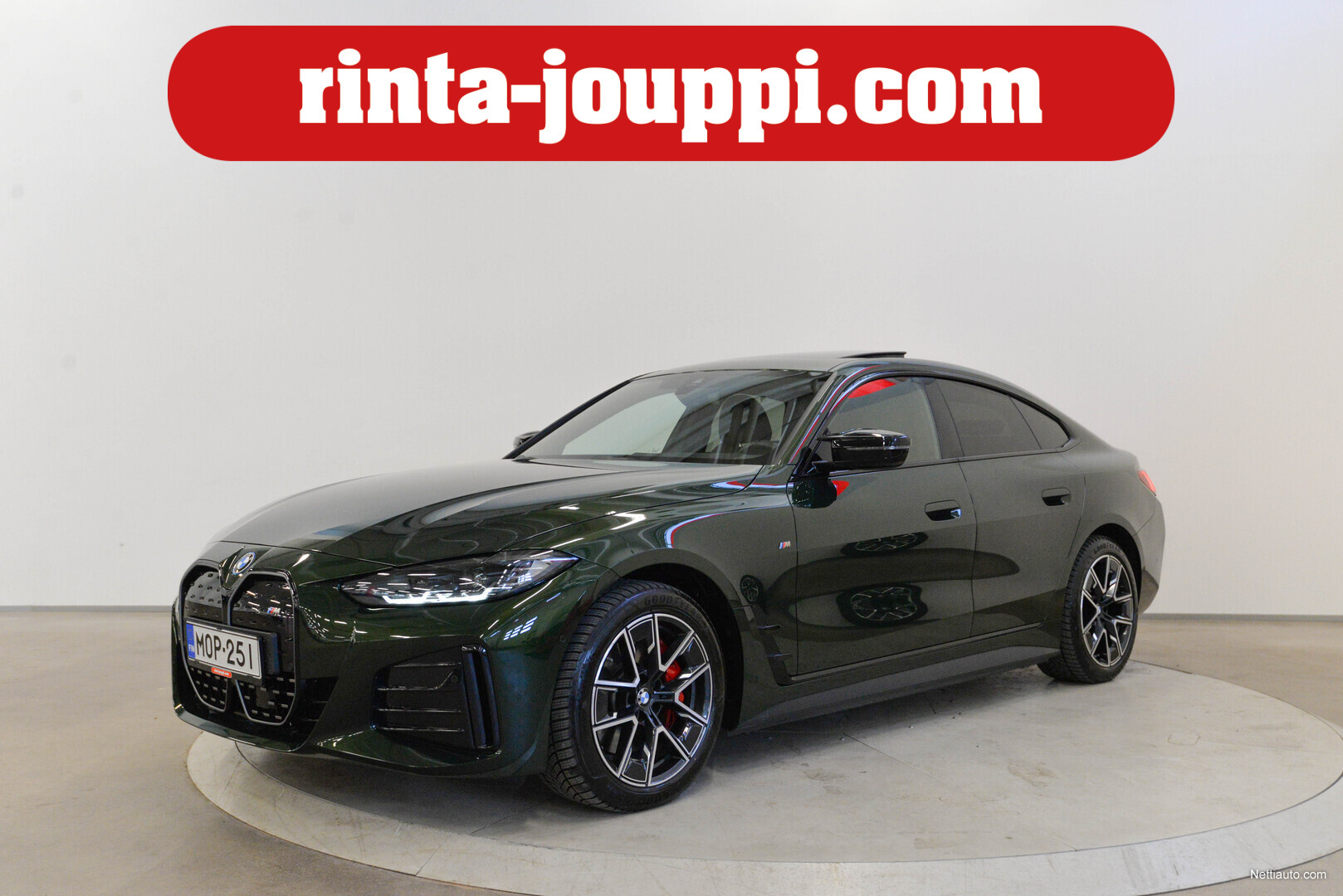 BMW i4 M50 xDrive - San Remo Green, Adaptiivinen vakionopeudensäädin ...