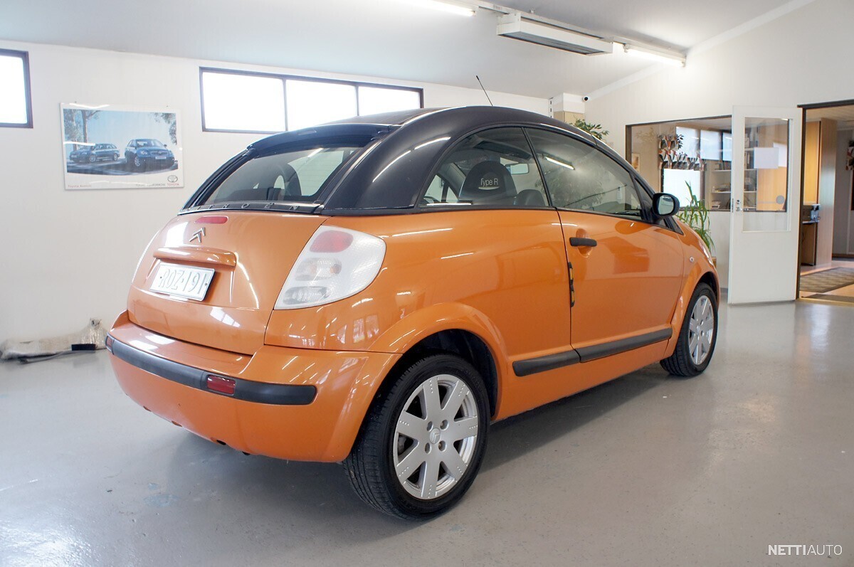 ② CITROEN C3 PLuriel oranje KHUD rechts deur portier 2003-2010 —  Carrosserie & Tôlerie — 2ememain