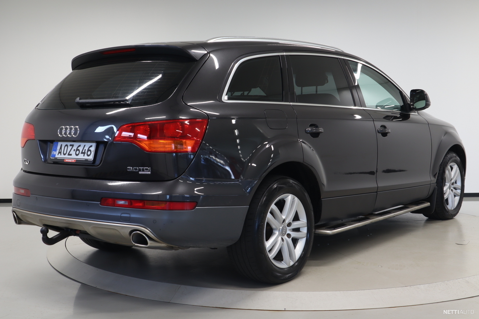 Audi Q7 3,0 V6 TDI DPF 176 kW quattro tiptronic-autom. 7-ist. -  7-paikkainen, Vakionopeudensäädin, Vetokoukku, Ilmastointi, Kahd Maastoauto  SUV 2008 - Vaihtoauto - Nettiauto