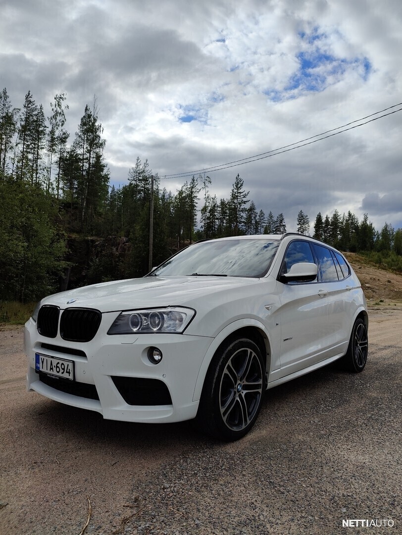 BMW X3 F25 xDrive30d TwinPower Turbo A *Vaihto *Rahoitus