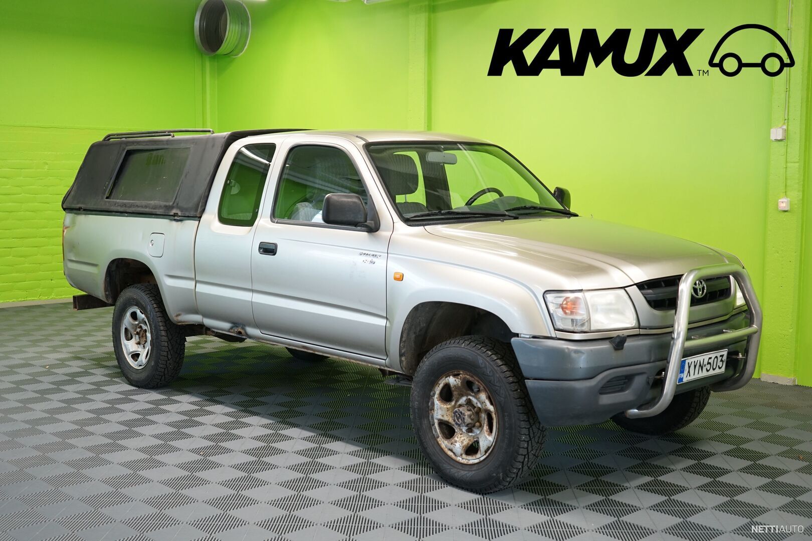 Toyota Hilux 2,5 D-4D 100 4WD / Alv / Juuri katsastettu Pickup 2002 - Used  vehicle - Nettiauto