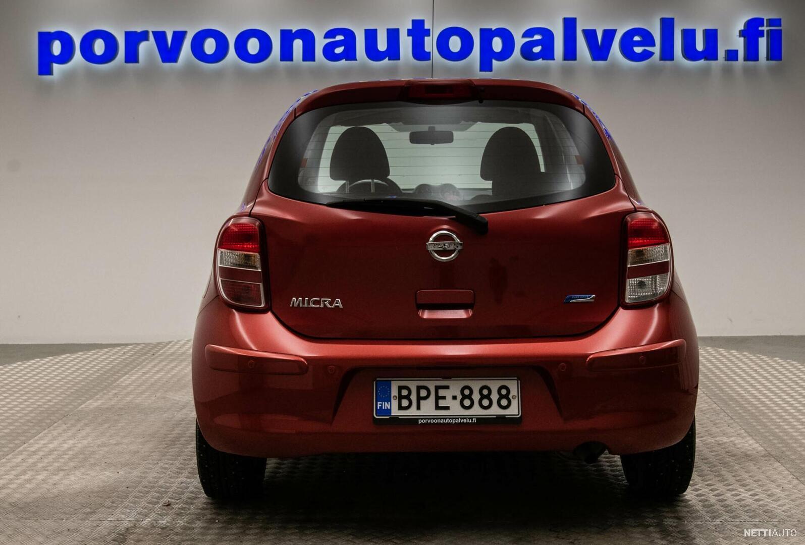 Nissan Micra 5d Acenta 1,2 80 hp CVT w/ Parking Pack, Look Pack & Connect  Hatchback 2011 - Used vehicle - Nettiauto