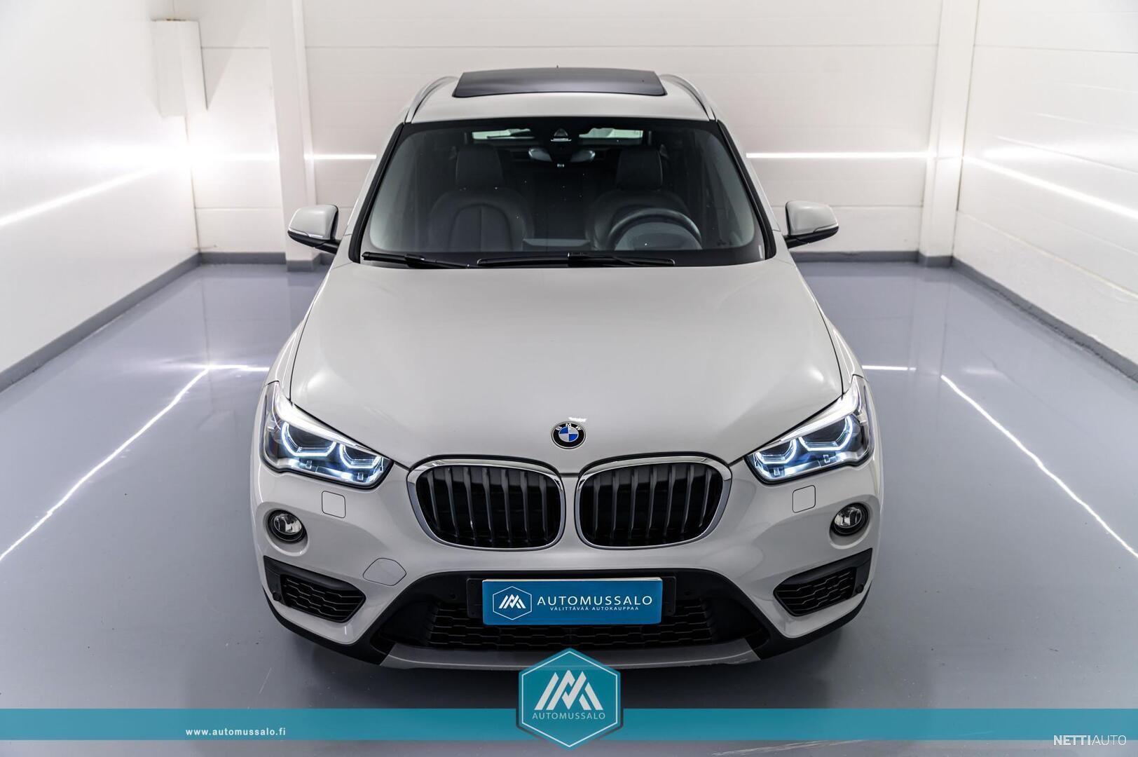 BMW X1 F48 xDrive18d A Business B47 *Huippuvarusteltu! Webasto, Adapt.  cruise, Panorama, HUD, Sporttinahat, Hifi, LED, ALV* Maastoauto SUV 2017 -  Vaihtoauto - Nettiauto