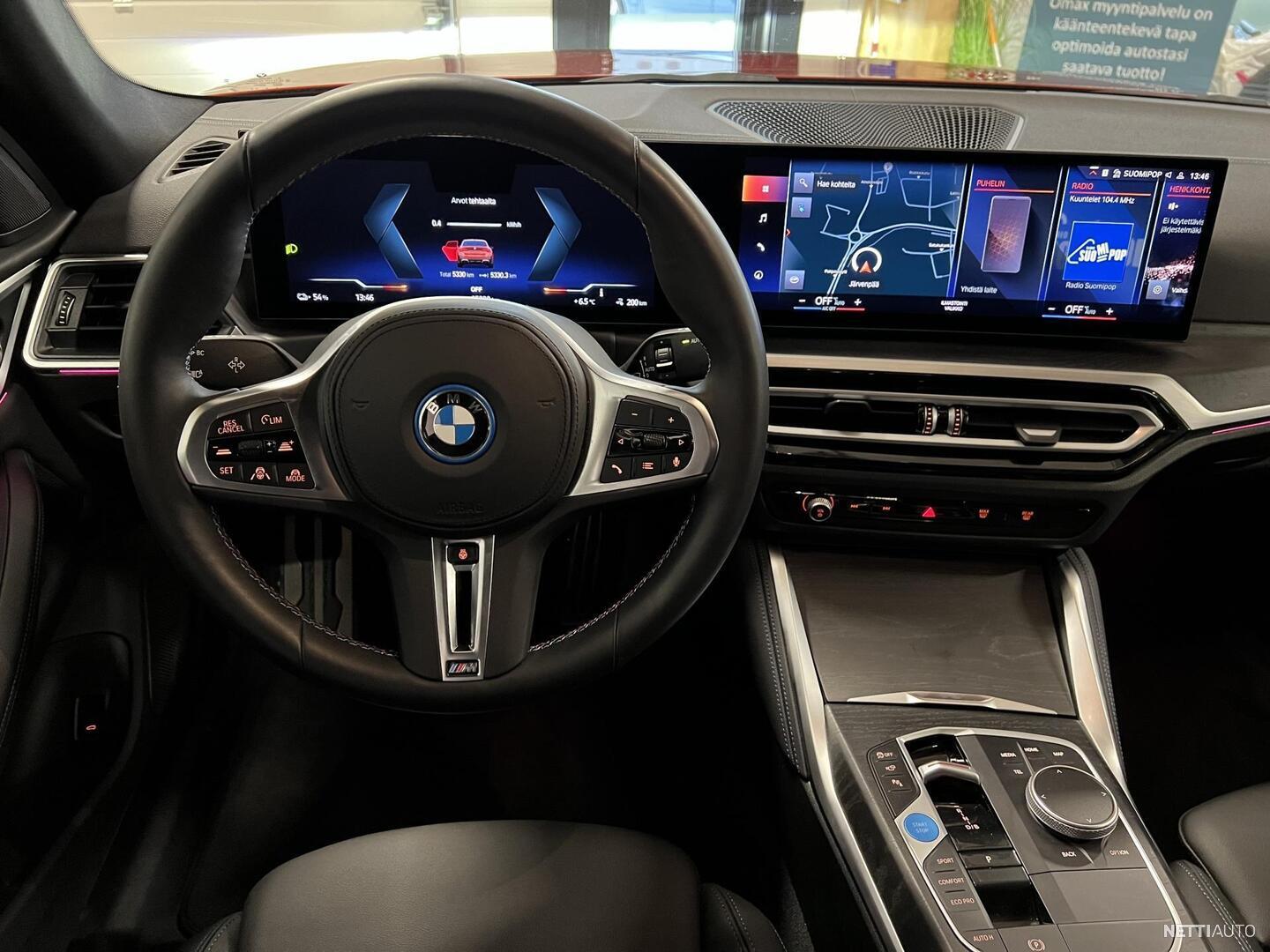 BMW i4 M50 Fully Charged ** Adapt.Cruise | 360 kamerat | S.kontti ...