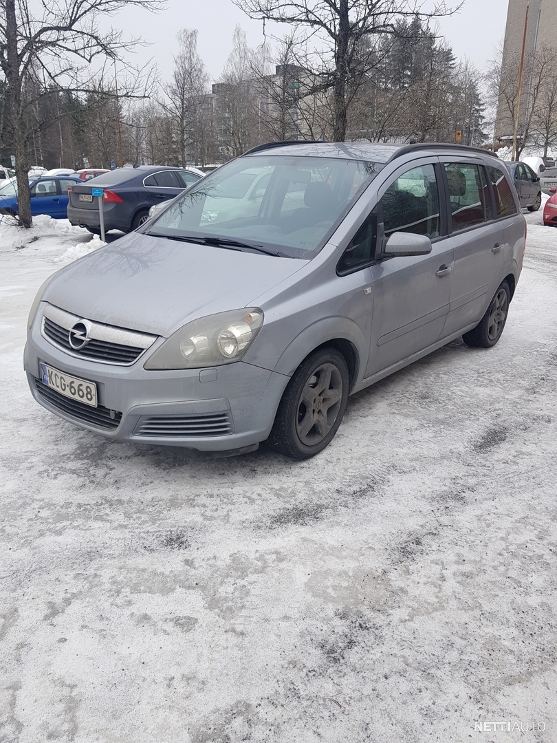 Opel Zafira D Comfort Tila Auto Vaihtoauto Nettiauto