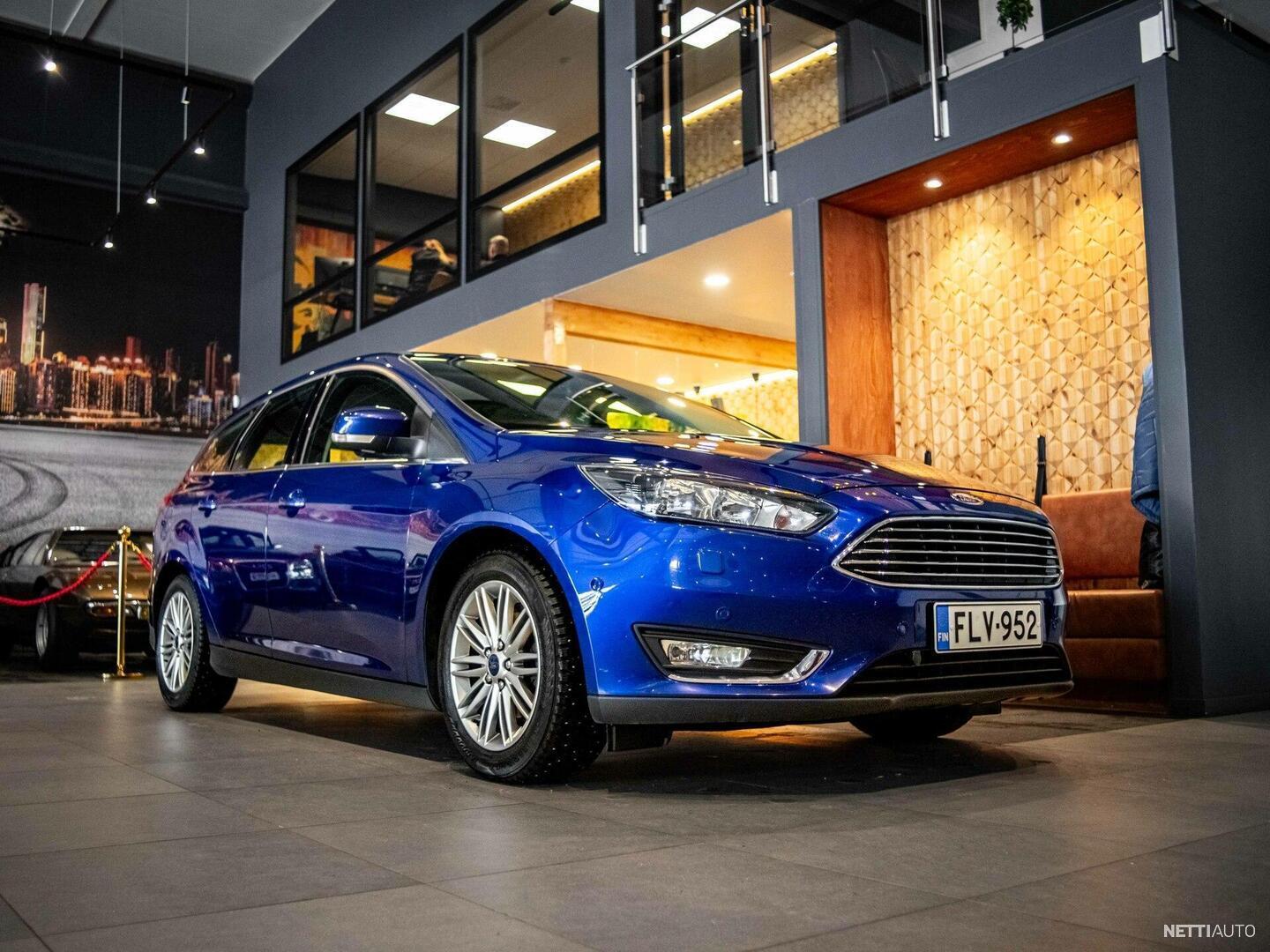 Ford focus 1 0 ecoboost 125 hv start stop m6 titanium wagon suomi auto