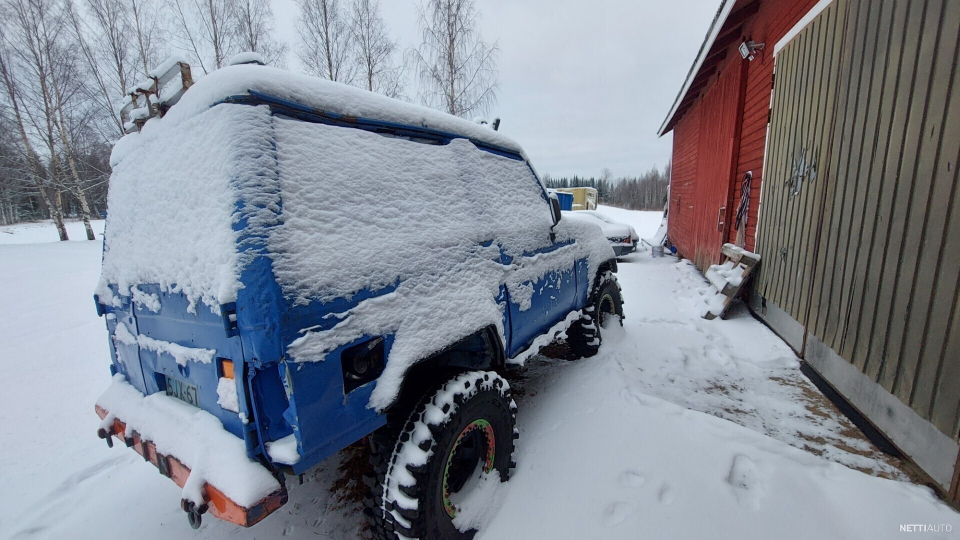 Toyota Land Cruiser Rj70 SIIRTORENKAILLA 2990,- Maastoauto SUV 1986 ...