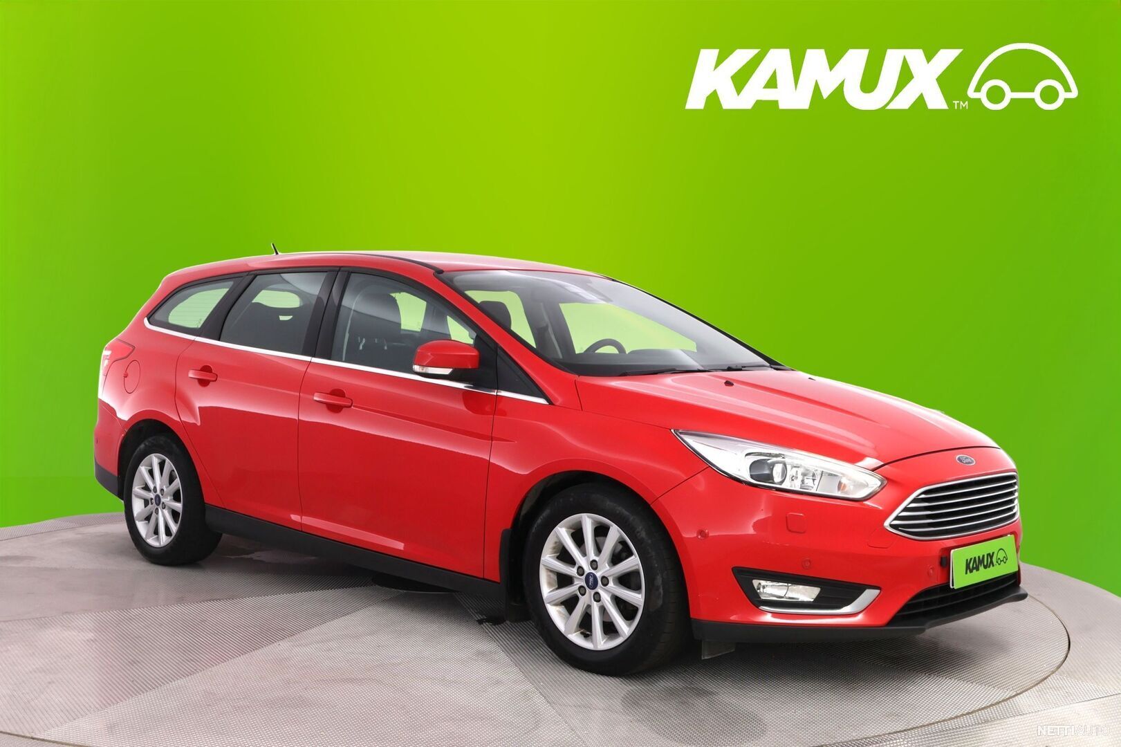 Ford Focus 1,0 EcoBoost 125 hv A6 Titanium Wagon / Jakohihna Juuri Vaihdettu! / Vetokoukku