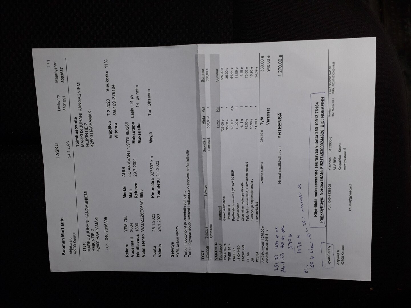 Audi A4 1,9 TDI 85 kW 2004, photo 3/8