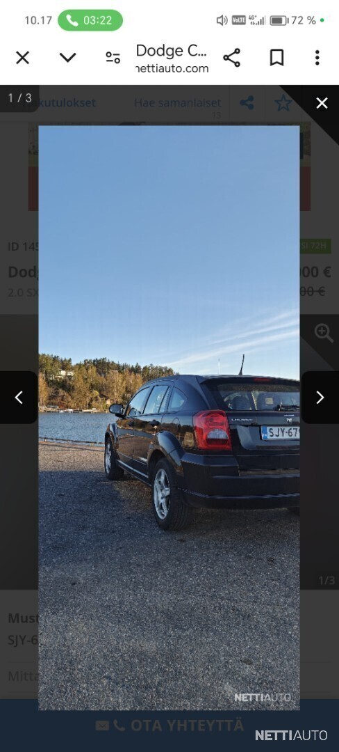 DodgeCaliberViistoperä