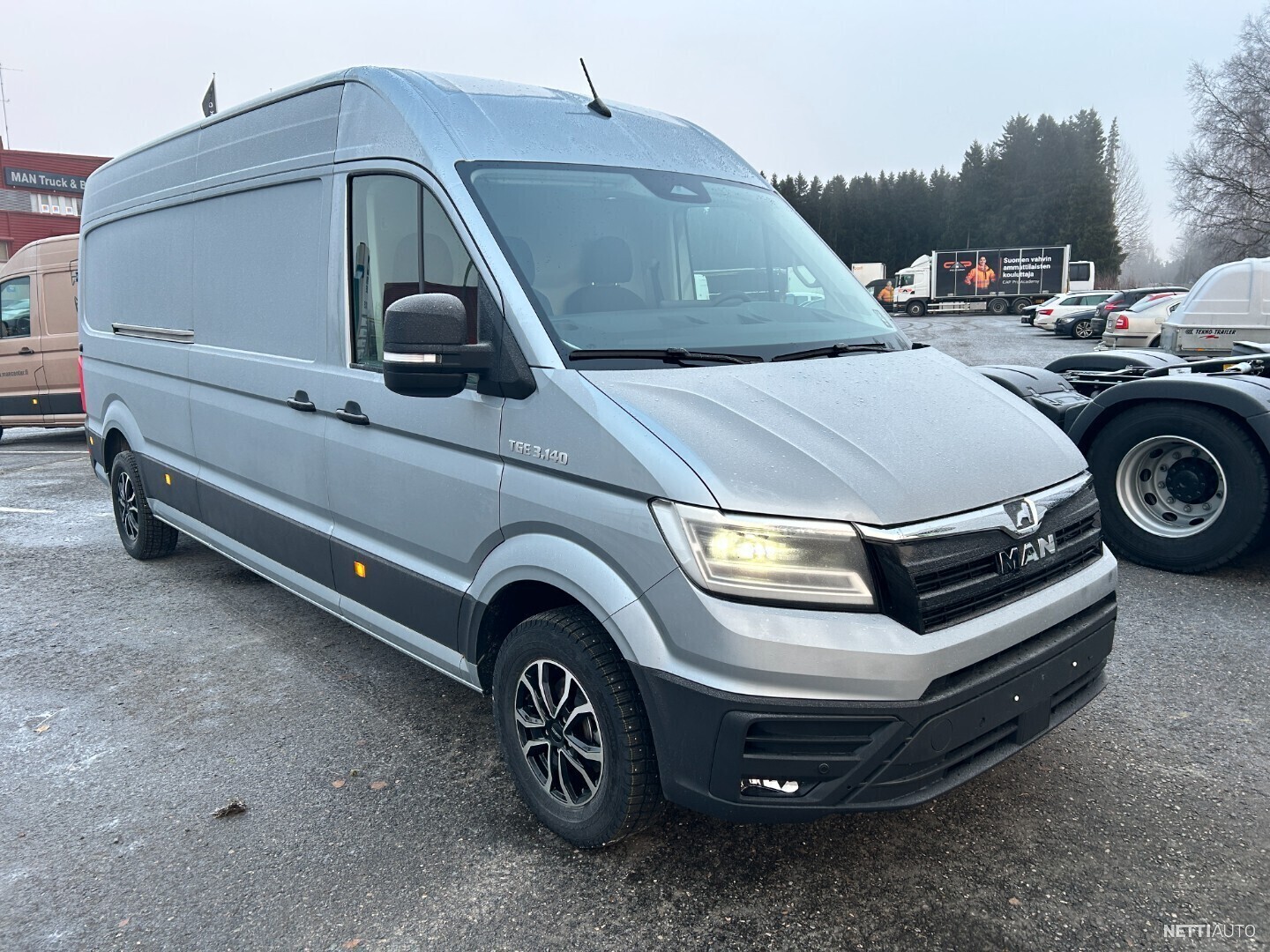 MAN TGE umpipakettiauto 3,5t TGE 3,140 2,0 TDI 103 kW, 4490, fwd aut