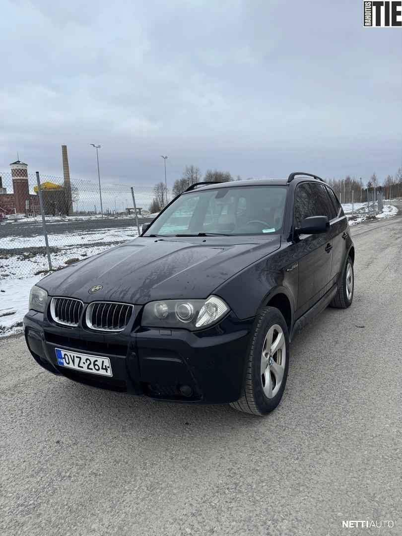 Bmw X3 X3 3.0d Farmari (ac) 5ov 2990cm3 A Farmari 2005 - Vaihtoauto 