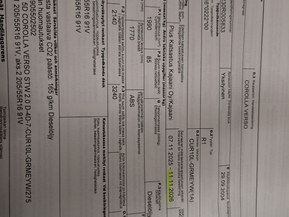 Toyota Corolla Verso