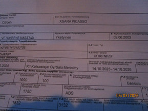 Citroen Xsara Picasso