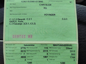 Chrysler Grand Voyager